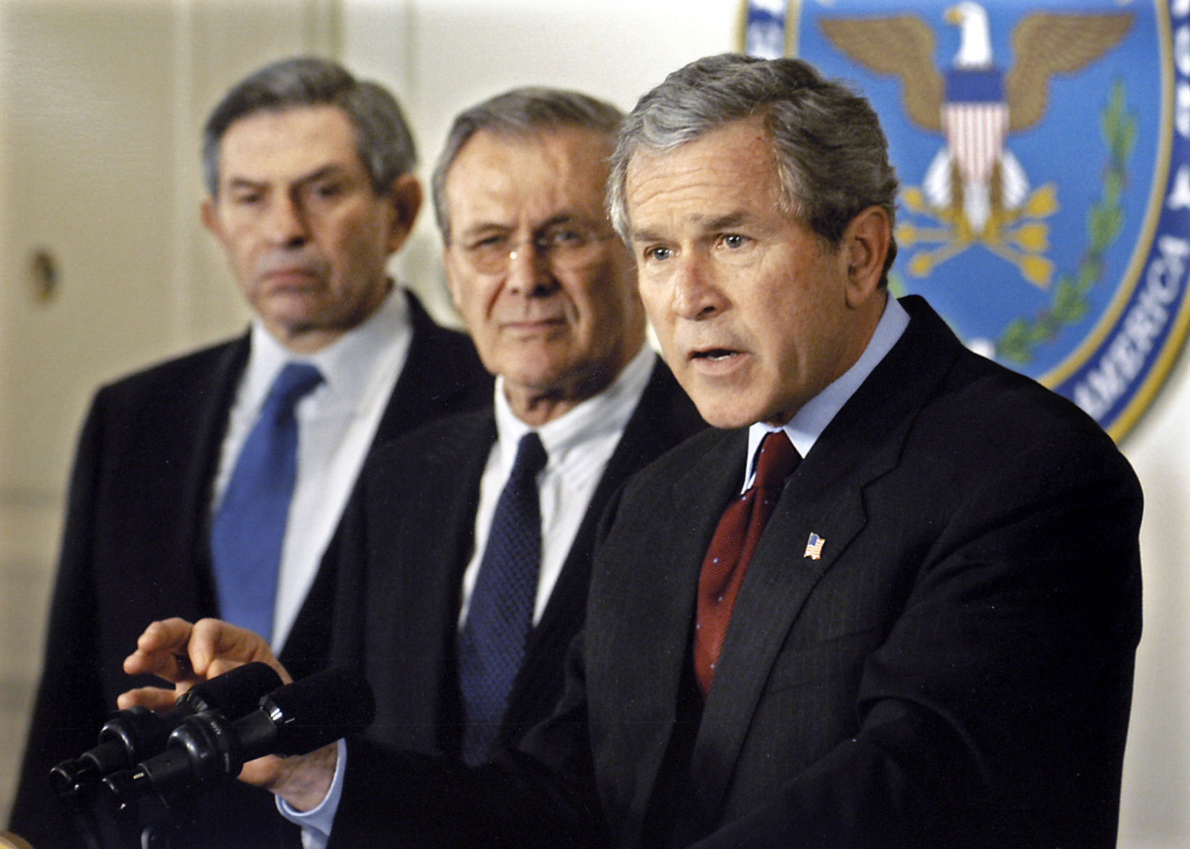 Paul Wolfowitz and Bush